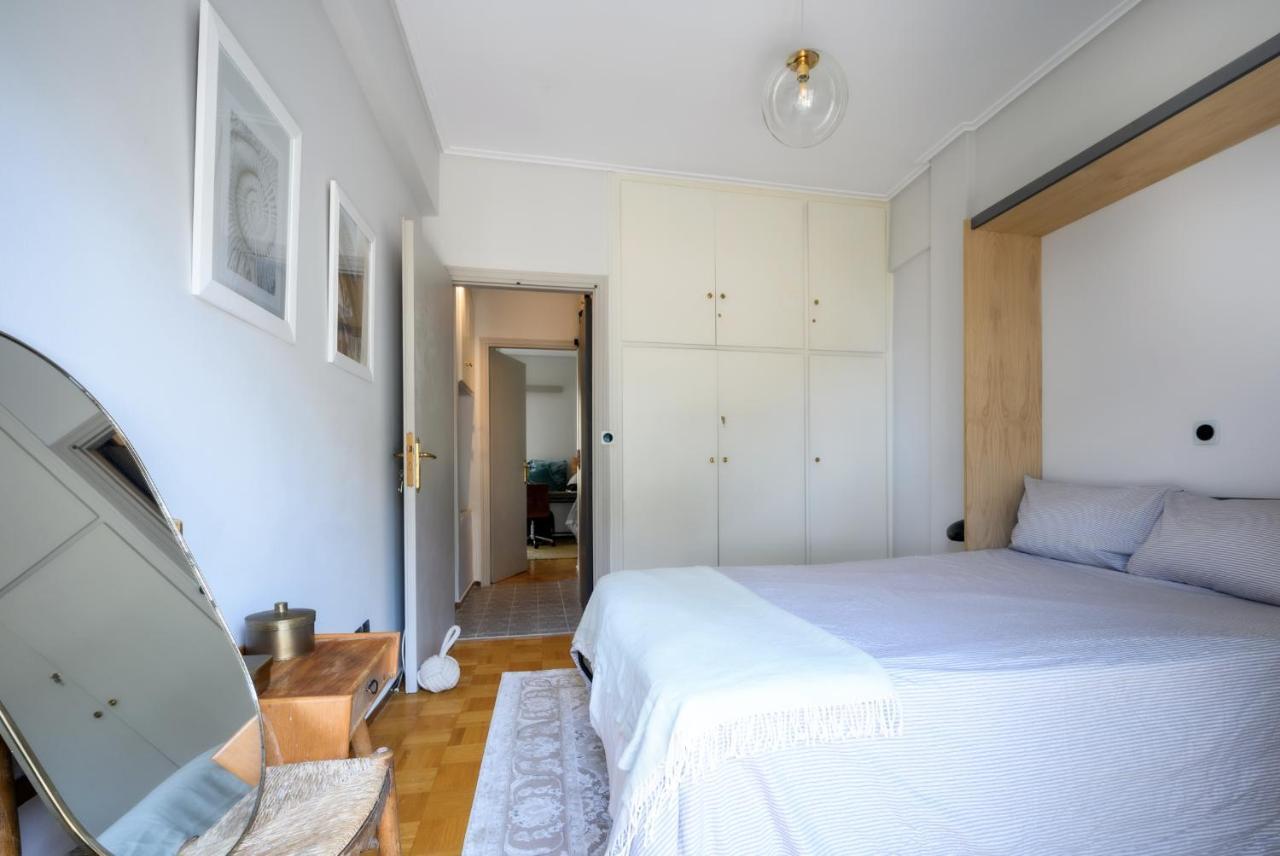Relaxed Art Deco Maisonette Pagrati Atény Exteriér fotografie