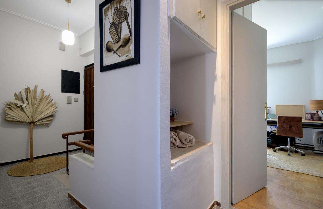 Relaxed Art Deco Maisonette Pagrati Atény Exteriér fotografie