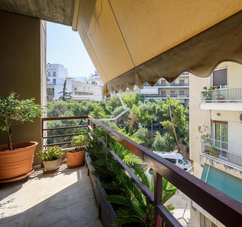 Relaxed Art Deco Maisonette Pagrati Atény Exteriér fotografie